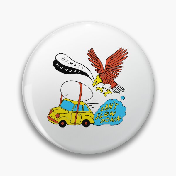Item preview, Eagle With Yellow Car designed and sold by nerdyygraphic.