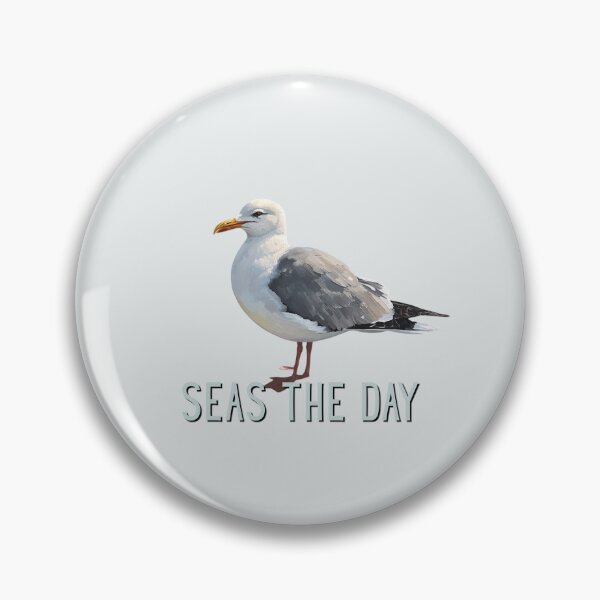 Item preview, Seas the Day designed and sold by TeeHee Puns.
