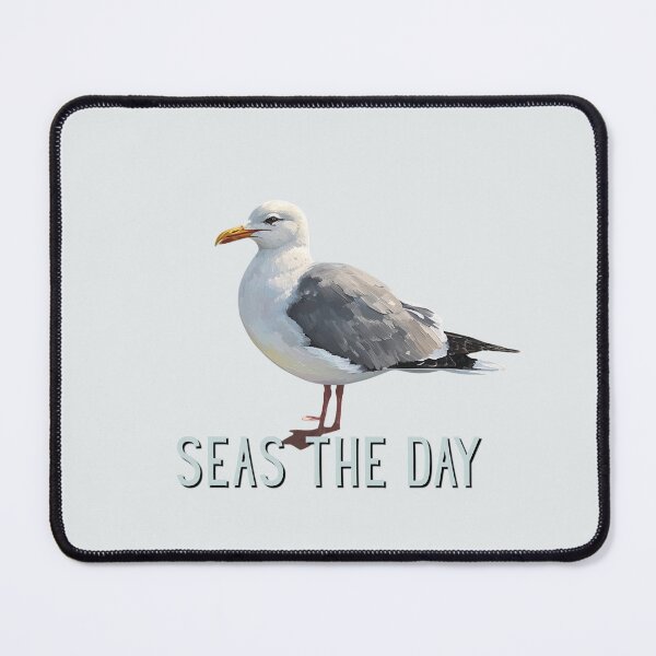 Item preview, Seas the Day designed and sold by TeeHee Puns.