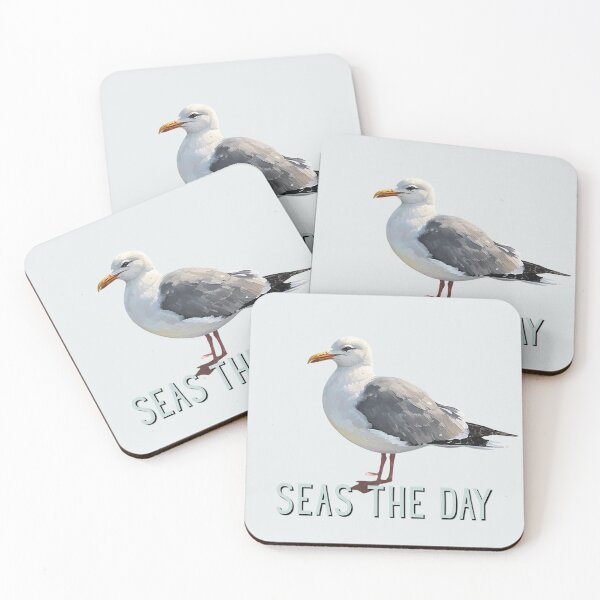 Item preview, Seas the Day designed and sold by TeeHee Puns.
