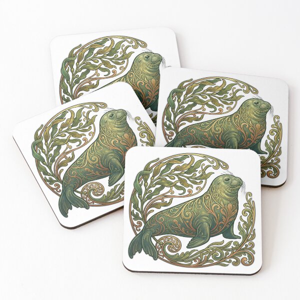 Item preview, Art Nouveau Neil the Seal Kelp Crown designed and sold by ryanguas.