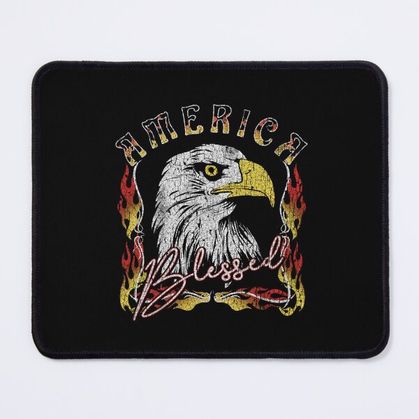 Item preview, America Blessed Patriotic Eagle Flame designed and sold by The secret storage room.