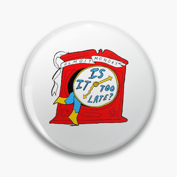 Item preview, Red Clock Big Alternative Rock designed and sold by nerdyygraphic.