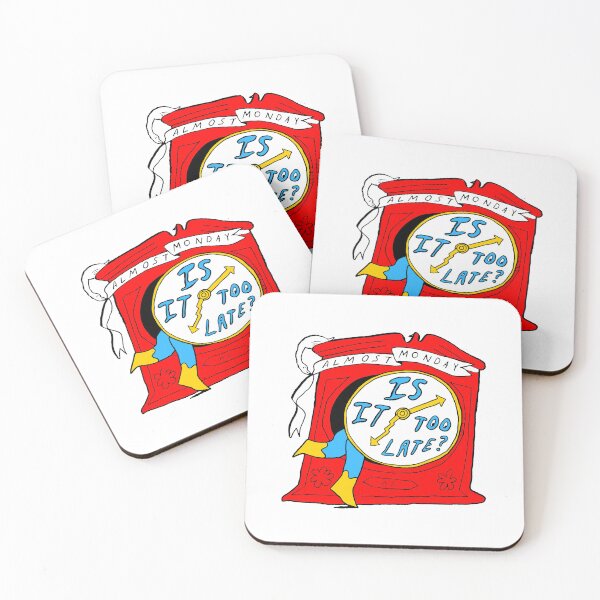 Item preview, Red Clock Big Alternative Rock designed and sold by nerdyygraphic.