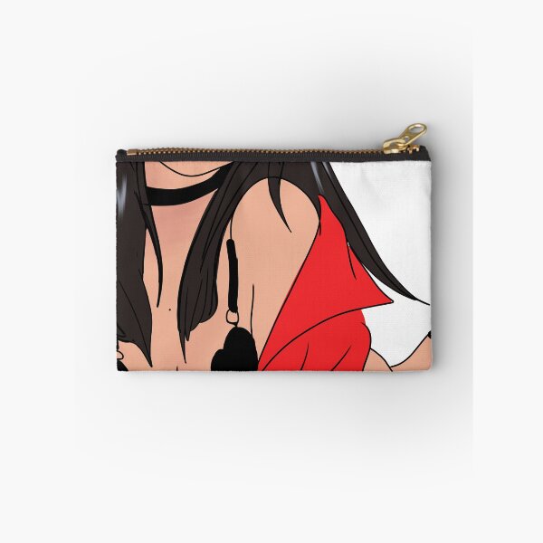 Item preview, Cute Flirty Anime Girl with Heart Eyes | Kawaii Baddie Aesthetic Illustration designed and sold by joleyjl.