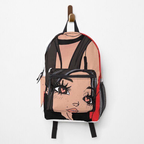 Item preview, Cute Flirty Anime Girl with Heart Eyes | Kawaii Baddie Aesthetic Illustration designed and sold by joleyjl.