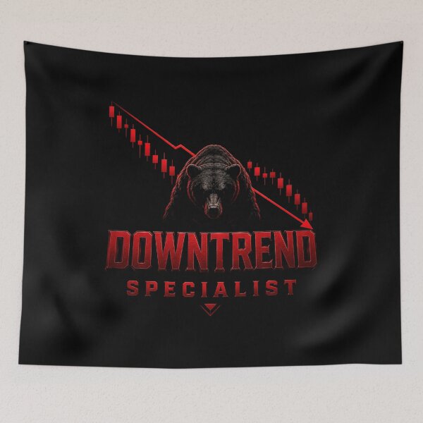 Item preview, Downtrend Specialist Bear Market Trading Trader Gift designed and sold by PipForgeStudio .