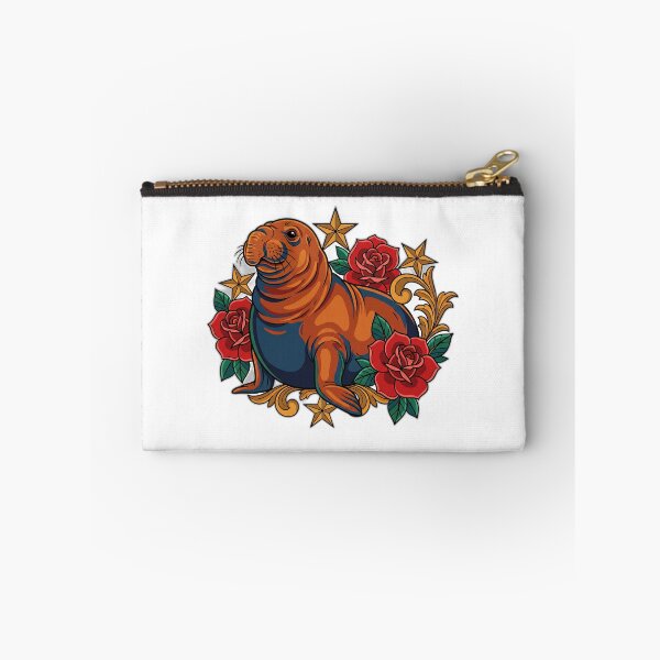 Item preview, Neo Traditional Tattoo Neil the Seal Majestic designed and sold by ryanguas.