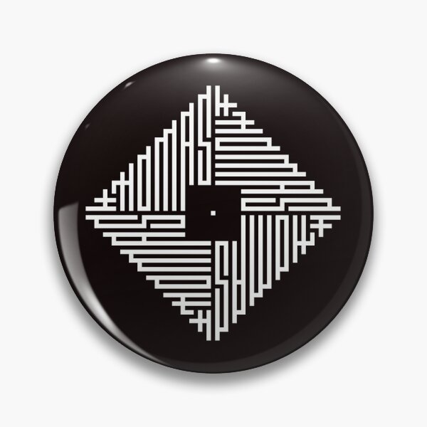 Item preview, THOMAS | White  | Modern Geometric Kufi Calligraphy | From Name to Art   designed and sold by FOR YOUR NAME.