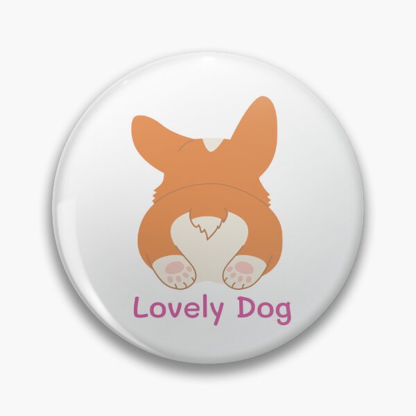 Item preview, Corgi butt - Lovely Dog designed and sold by Viktoriia.