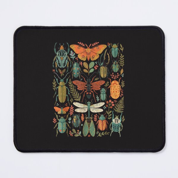 Item preview, Vintage Botanical Insect Pattern Art Nature Bug Lover designed and sold by kiralynstration.