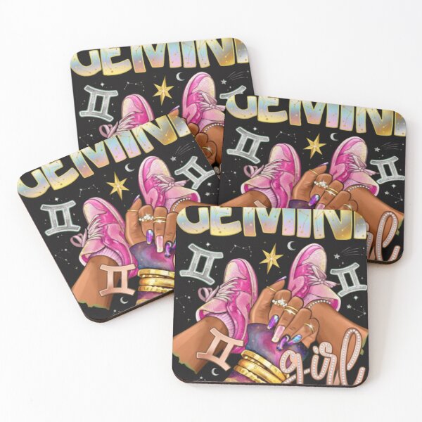 Item preview, Gemini Girl Pink Sneaker Zodiac Style designed and sold by BeckettVisions.