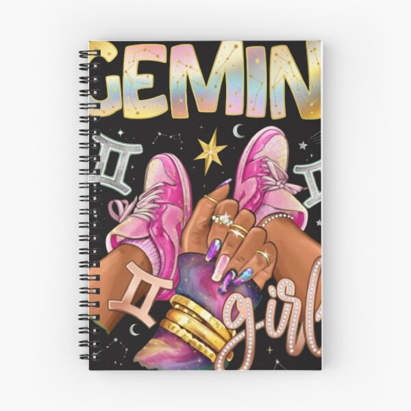 Item preview, Gemini Girl Pink Sneaker Zodiac Style designed and sold by BeckettVisions.