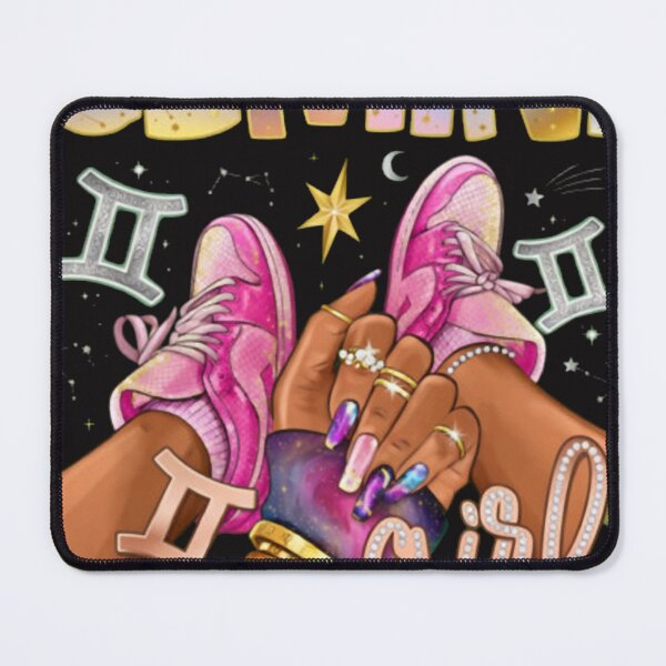 Item preview, Gemini Girl Pink Sneaker Zodiac Style designed and sold by BeckettVisions.
