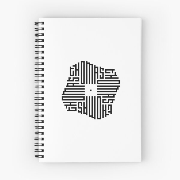 Item preview, THOMAS | Black  | Modern Geometric Kufi Calligraphy | From Name to Art   designed and sold by FOR YOUR NAME.
