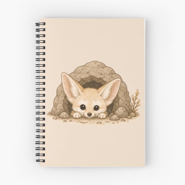 Item preview, Peekaboo Fennec Fox designed and sold by MellowMunchkins.