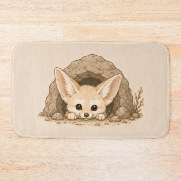 Item preview, Peekaboo Fennec Fox designed and sold by MellowMunchkins.
