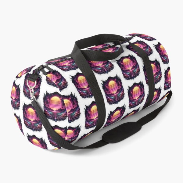 Item preview, Vintage Vaporwave Sunset Grid with Abstract Vector Wave Lines designed and sold by RiteshCenter .