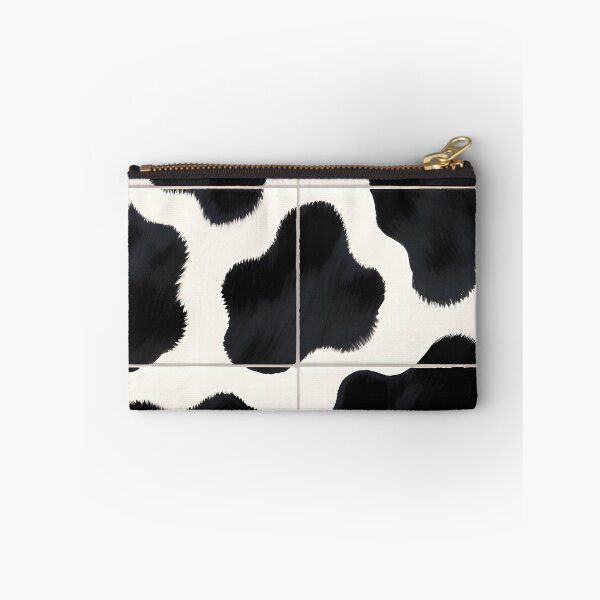 Item preview, Black and White Cow Pattern Modern Decor Print designed and sold by Pixuprint.