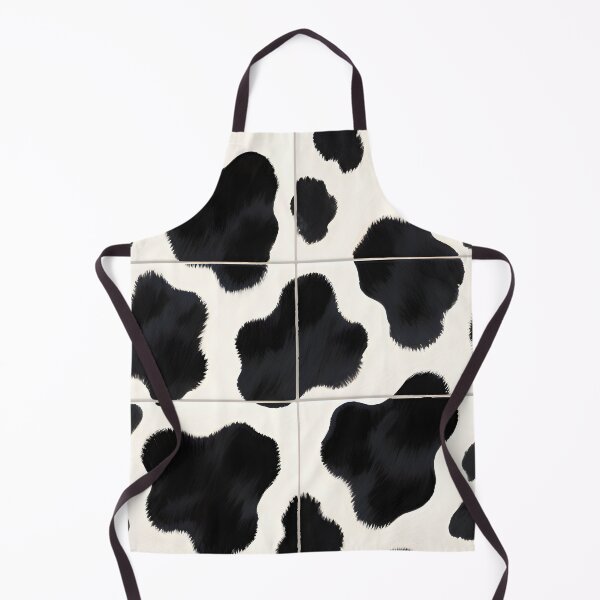 Item preview, Black and White Cow Pattern Modern Decor Print designed and sold by Pixuprint.