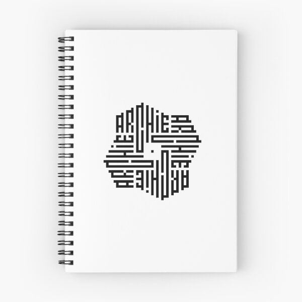 Item preview, ARCHIE | Black  | Modern Geometric Kufi Calligraphy | From Name to Art   designed and sold by FOR YOUR NAME.