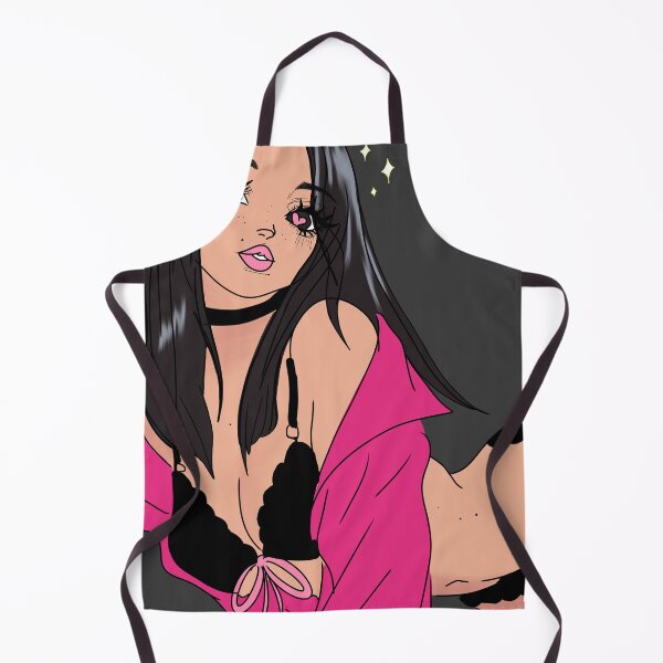 Item preview, Kawaii Anime Girl in Pink | Cute Heart Eyes Coquette Aesthetic Illustration designed and sold by joleyjl.