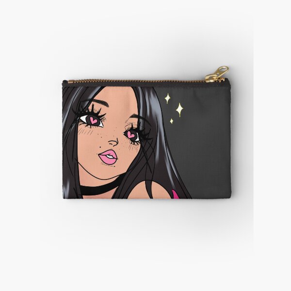 Item preview, Kawaii Anime Girl in Pink | Cute Heart Eyes Coquette Aesthetic Illustration designed and sold by joleyjl.