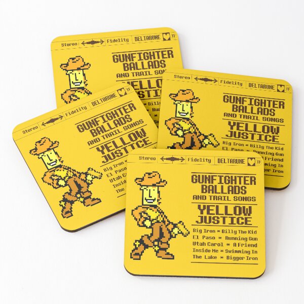 Item preview, Yellow's Gunfighter Ballads (Deltarune Chapter 5) designed and sold by Fred Dead Redemption.