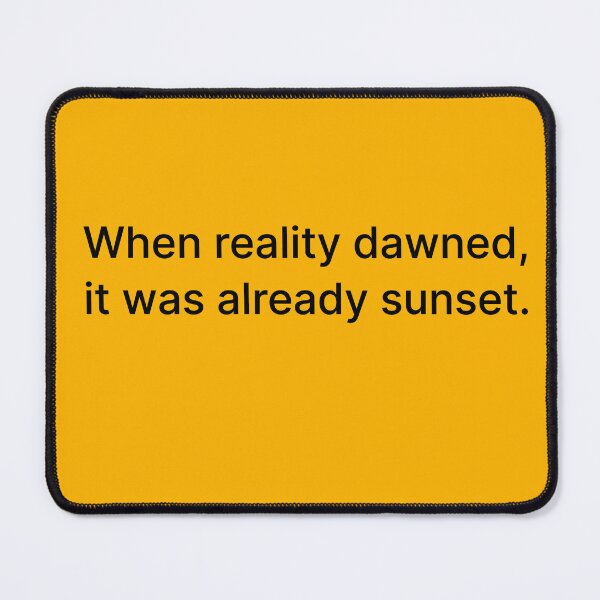 Item preview, World Reality designed and sold by The WordCatcher Street.
