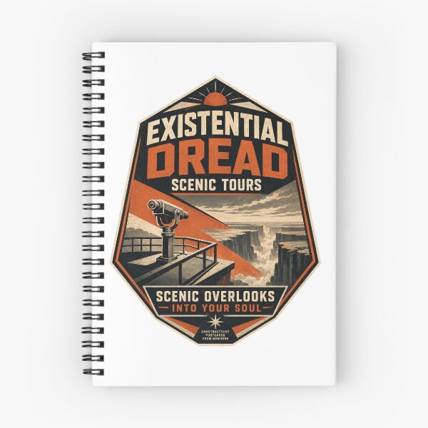 Item preview, Existential Dread Scenic Tours – Scenic Overlooks Into Your Soul designed and sold by Soft Panic Studio.