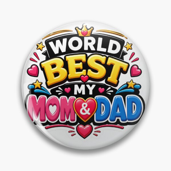 Item preview, World's Best Mom & Dad designed and sold by MR4me.