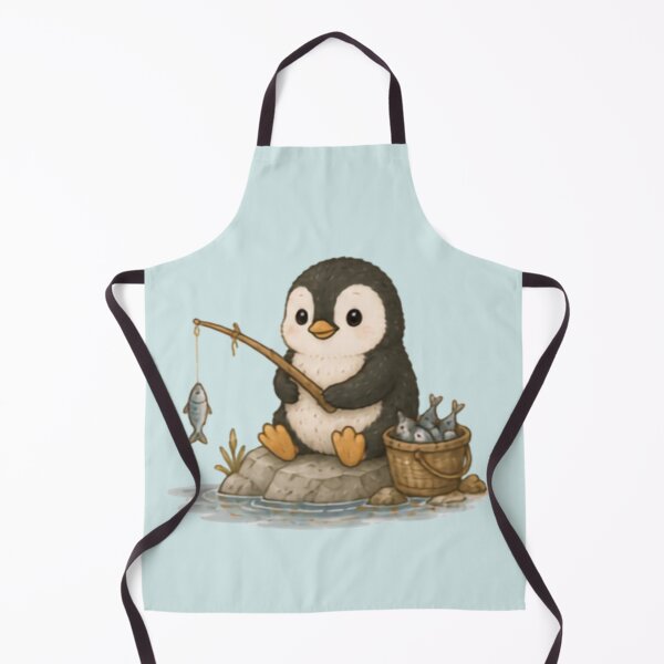 Item preview, Fishing Buddie Penguin designed and sold by MellowMunchkins.