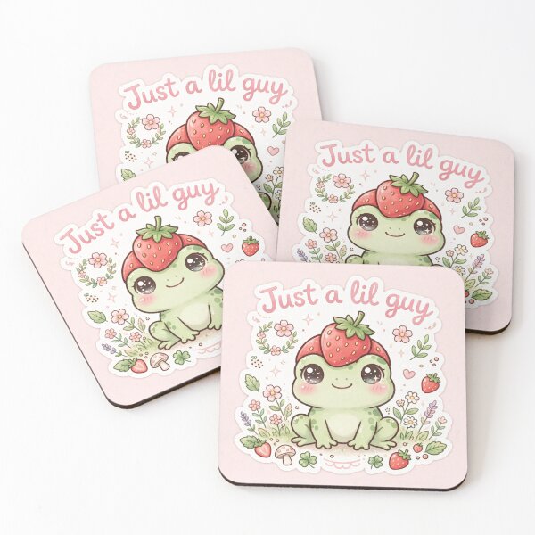 Item preview, Strawberry Frog - Just a lil guy designed and sold by HAYA6395.