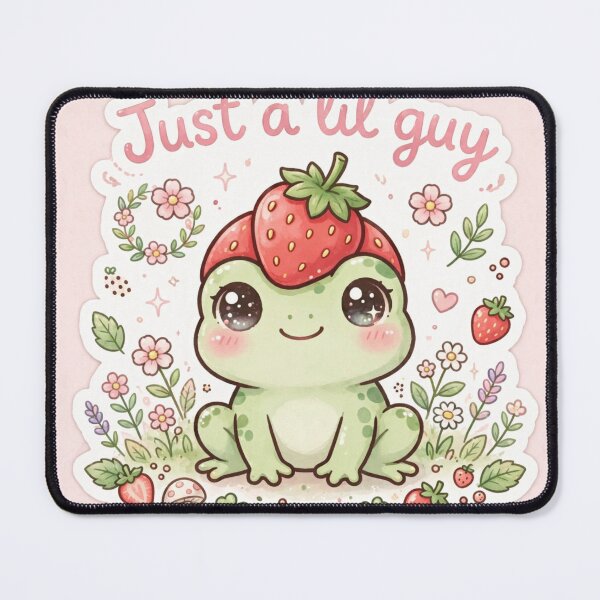 Item preview, Strawberry Frog - Just a lil guy designed and sold by HAYA6395.