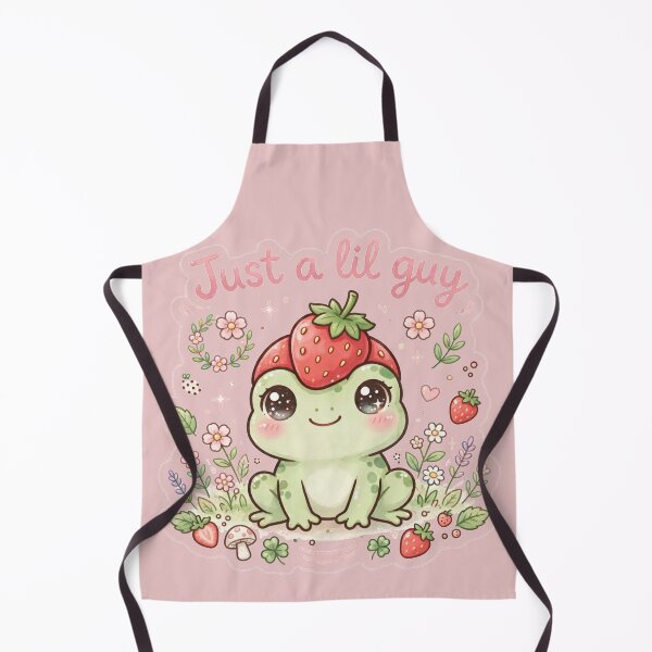 Item preview, Strawberry Frog - Just a lil guy designed and sold by HAYA6395.