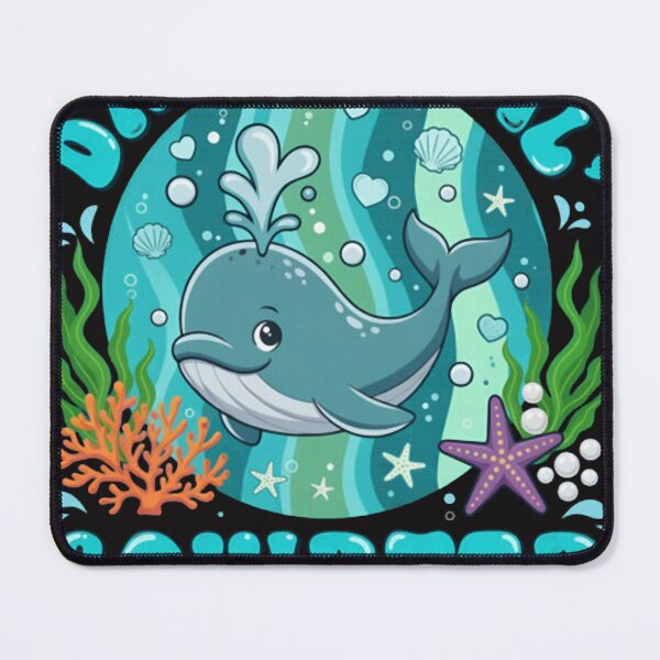 Item preview, Daddy's Lil Squirter Whale Rainbow designed and sold by BeckettVisions.