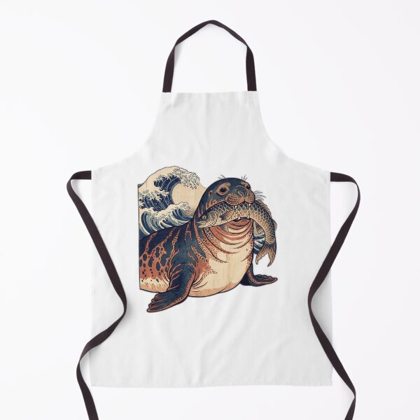 Item preview, Japanese Woodblock Neil the Seal Ukiyo-e designed and sold by ryanguas.