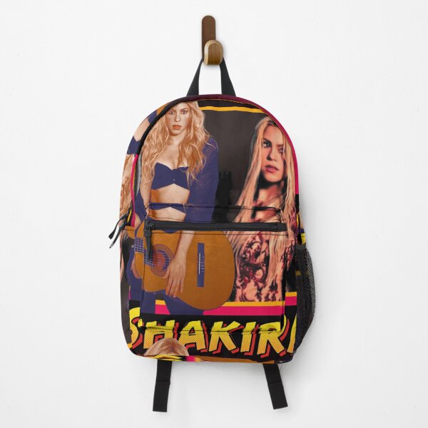 Item preview, Shakira Guitar Pop Art Collage Music Poster designed and sold by Vicky021.