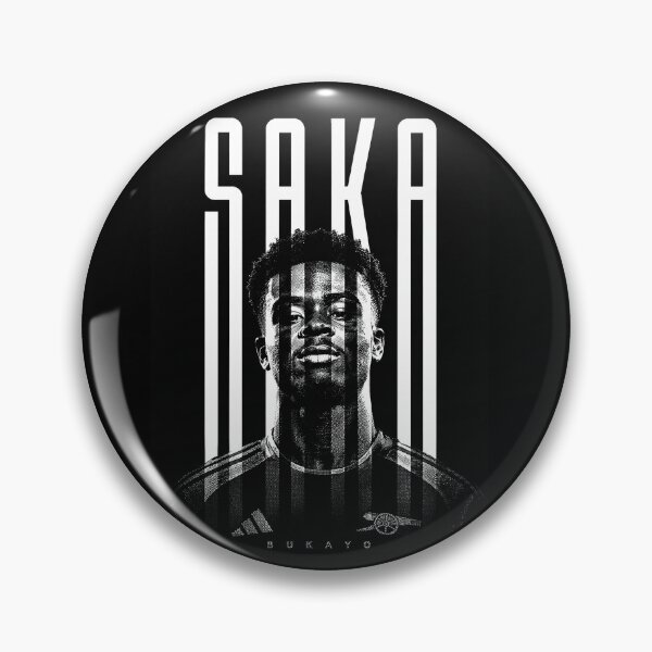 Item preview, Bukayo Saka Editorial Typography designed and sold by delacerdaan.