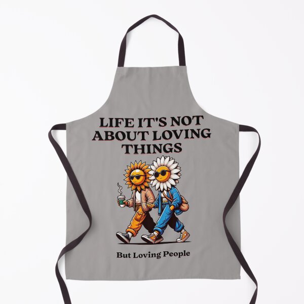 Item preview, Life Is About Loving People Not Things | Sunflower Daisy Friendship Art designed and sold by Jen.Lou.