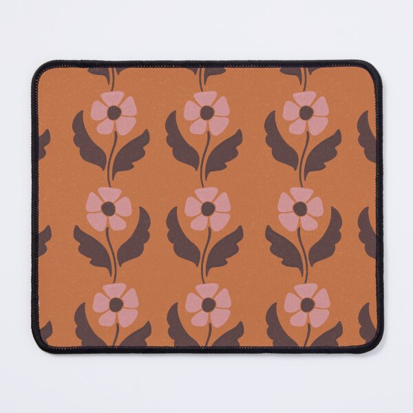 Item preview, Large Retro Floral Cottagecore Folk Art Botanical Seamless Pattern designed and sold by DColourMuse.