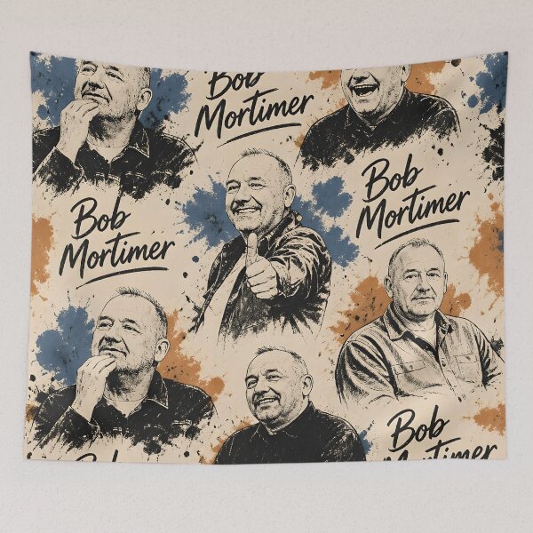 Item preview, Bob Mortimer- national treasure.  designed and sold by JosieandRose.