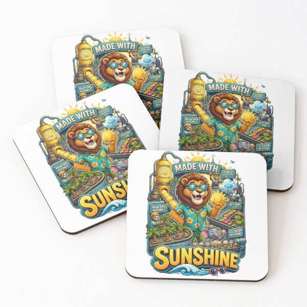 Item preview, Made With Sunshine Lion Factory designed and sold by Sovereign Supply Co..