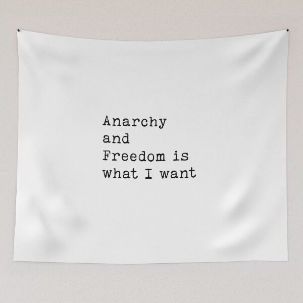 Item preview, Anarchy and Freedom designed and sold by TerryLatic.