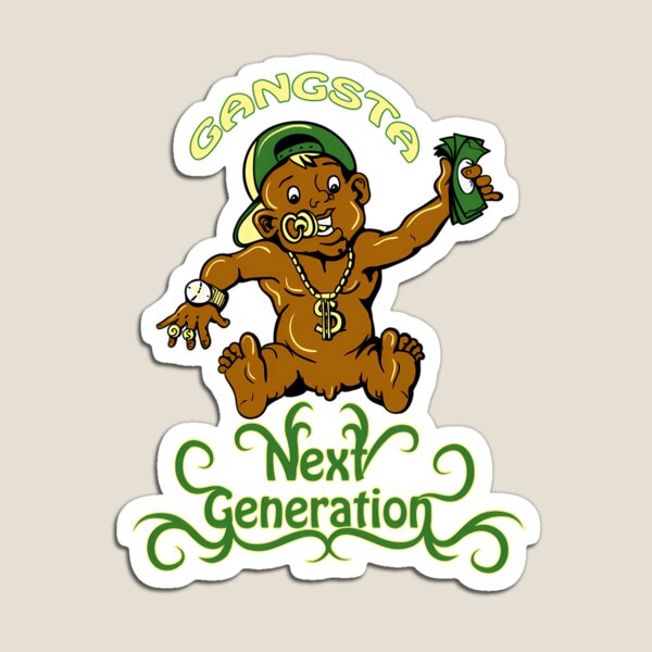 Item preview, Gangsta Baby Next Generation designed and sold by MinimalistSet.
