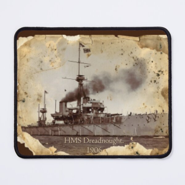 Item preview, HMS Dreadnought 1906 Battleship Vintage Photograph designed and sold by The store under the battleship :).