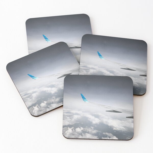 Item preview, Airplane wings in the clouds designed and sold by Scoop01.