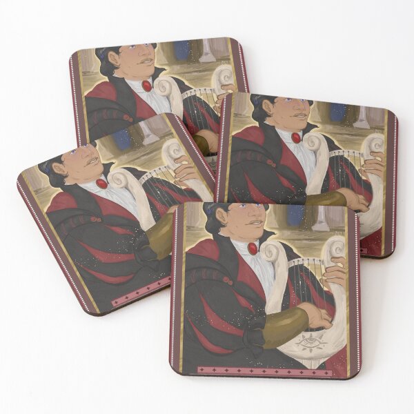 Item preview, Edwin the Bard Magic the Gathering Card designed and sold by badlerart.