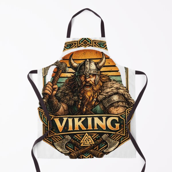 Item preview, Retro Viking Warrior Norse Mythology Vintage Scandinavian Viking Design designed and sold by suthee navakul.