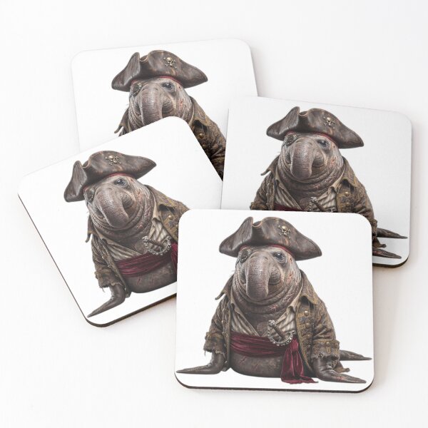 Item preview, Pirate Captain Neil the Seal Swashbuckler designed and sold by ryanguas.